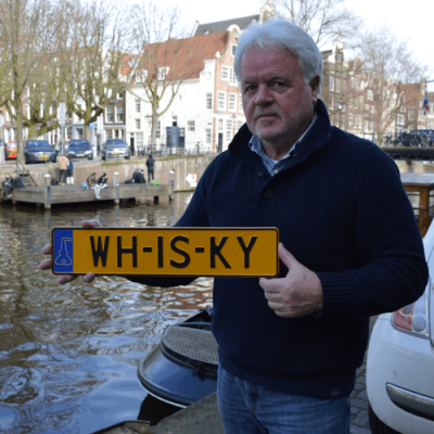 Whisky Kentekenplaat Still