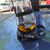 Whiskeycord zwart met opdruk Malt Whisky