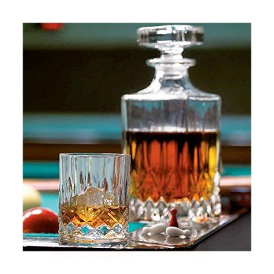 Whisky Karaf set - 1 karaf plus 2 tumbler glazen
